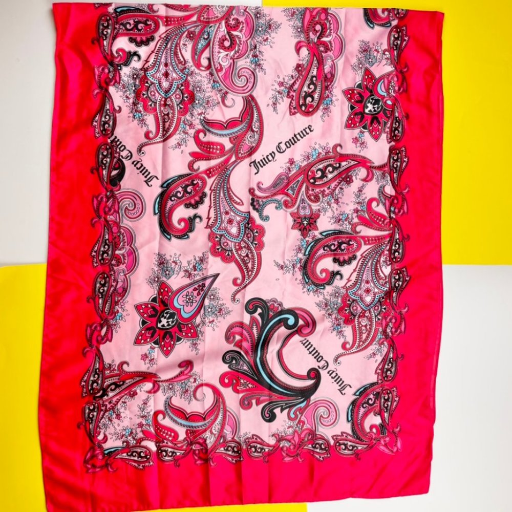 Juicy couture Pattern Silky scarf